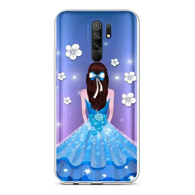 Kryt TopQ Xiaomi Redmi 9 silikon Blue Princess 52852