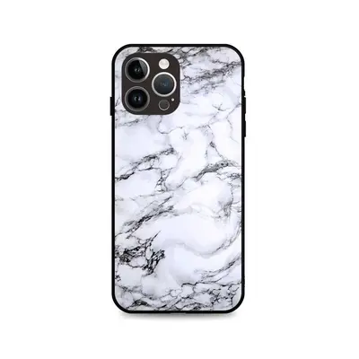 Kryt TopQ LUXURY iPhone 15 Pro pevný Marble White 111295