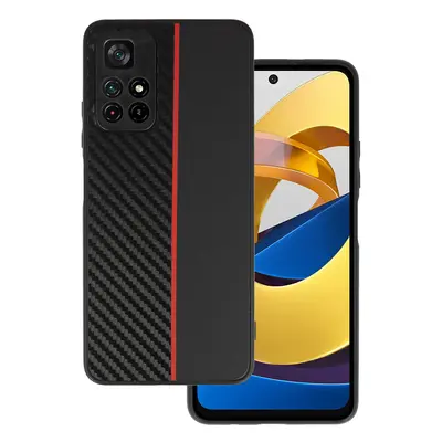 Tel Protect CARBON pouzdro pro Xiaomi Redmi Note 11 5G/Note 11S 5G/Poco M4 Pro 5G black s červen