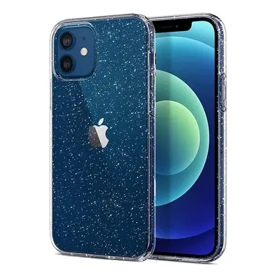 Pouzdro Crystal Glitter pro Iphone X/XS (5,8"), stříbrné