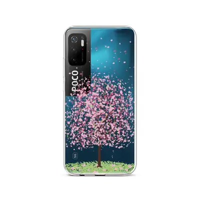 Kryt TopQ Xiaomi Poco M3 Pro silikon Blossom Tree 59974