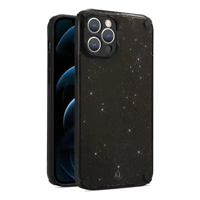 Pouzdro Armor Glitter pro Samsung Galaxy A22 4G/M22 4G černé