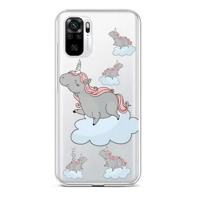 Kryt TopQ Xiaomi Redmi Note 10S Grey Unicorns 85978