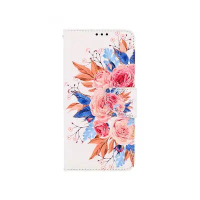 Pouzdro TopQ Xiaomi Redmi 9A knížkové Kytice 75176