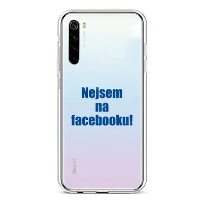 Kryt TopQ Xiaomi Redmi Note 8T silikon Nejsem na Facebooku 46483