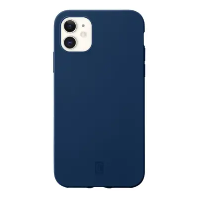 Ochranný silikonový kryt Cellularline Sensation pro Apple iPhone 12 mini, navy blue