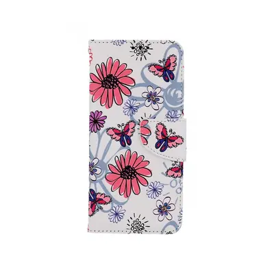 Pouzdro TopQ Xiaomi Redmi Note 11 knížkové Flowers 67764