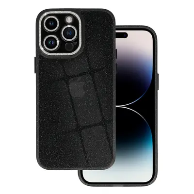 Pouzdro na mobil se třpytkami pro Iphone 13 Pro Max černé