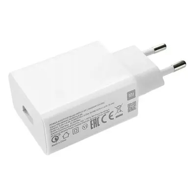 Adaptér Xiaomi MDY-11-EP USB s funkcí rychlonabíjení 22,5W bílý (Bulk)