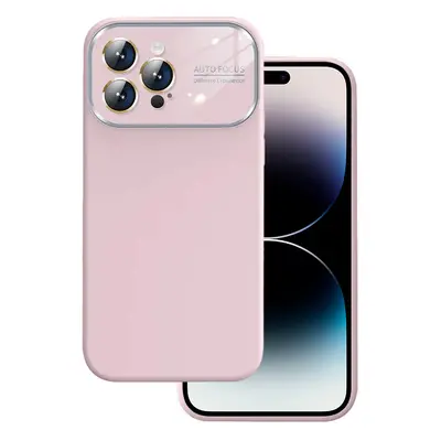 Zadní pouzdro TopQ Soft Lens pro Iphone 11 světle růžové