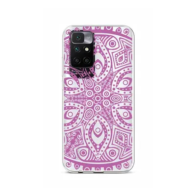 Kryt TopQ Xiaomi Redmi 10 silikon Violet Mandala 66521