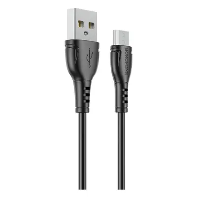 Borofone kabel BX51 Triumph - USB na Micro USB - 2,4A 1 metr černý