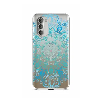 Kryt TopQ Motorola Moto G51 5G Blue Mandala 95775