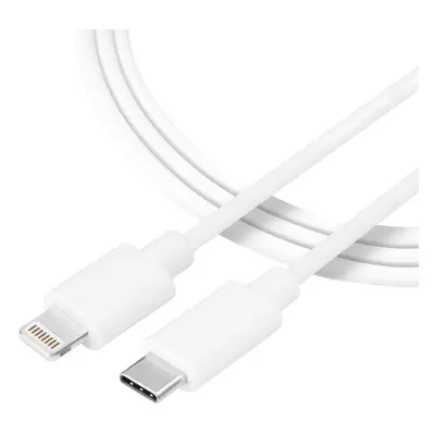 Tactical Smooth Thread Cable USB-C/Lightning 1m White