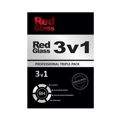 Set ochrany telefonu RedGlass na iPhone 14 Pro Triple Pack 98773