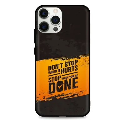 Kryt TopQ iPhone 12 Pro Max silikon Don´t Stop 54261