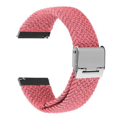 Pletený řemínek TopQ Braid pro Apple Watch 3-4-5-6-SE 38-40mm růžový 60352