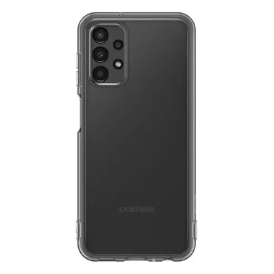 EF-QA135TBE Samsung Soft Clear Kryt pro Galaxy A13 Black