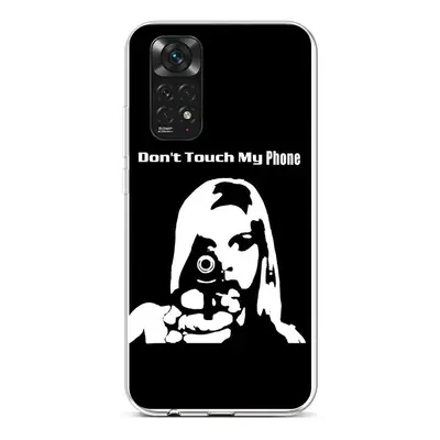 Kryt TopQ Xiaomi Redmi Note 11 silikon Don't Touch Gun 71865