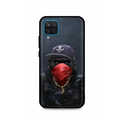 Kryt TopQ Samsung A12 silikon Monkey Gangster 56714