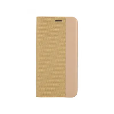 Pouzdro TopQ Xiaomi Redmi Note 10 knížkové Sensitive Book zlaté 57788