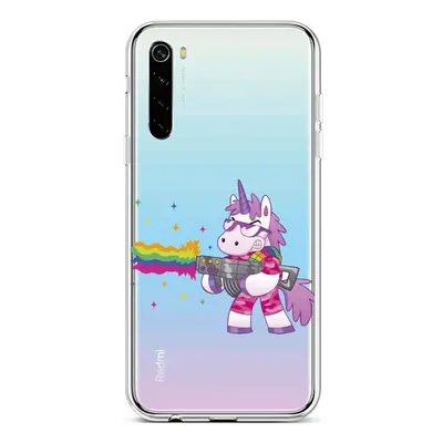 Kryt TopQ Xiaomi Redmi Note 8 silikon Rainbow Gun 44585