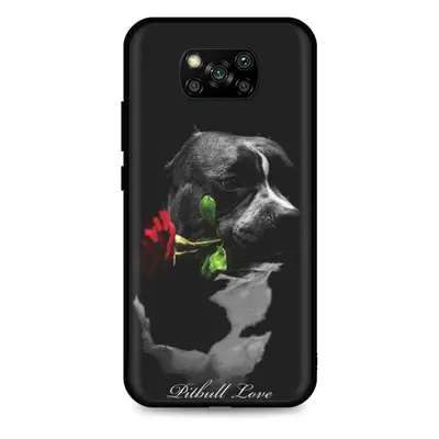 Kryt TopQ Xiaomi Poco X3 silikon Pitbull Love 60919