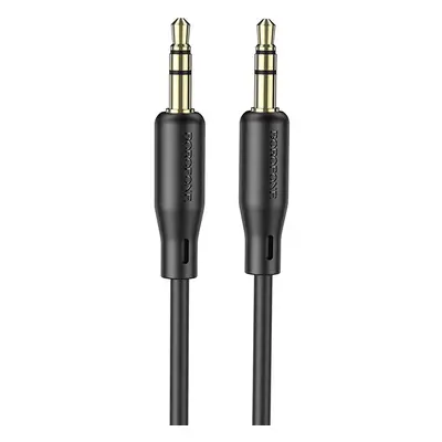 Audio kabel Borofone BL18 jack 3,5 mm na jack 3,5 mm černý