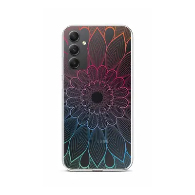 Kryt TopQ Samsung A34 Rainbow Mandala 93090