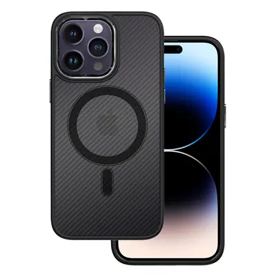 Tel Protect Magnetic Carbon Case pro Iphone 15 Plus Black