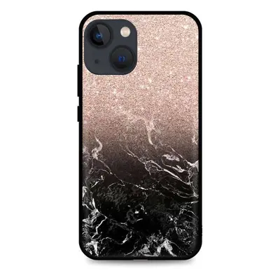 Kryt TopQ LUXURY iPhone 13 mini pevný Sparkling Marble 64788