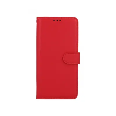 Pouzdro TopQ Xiaomi Redmi A1 knížkové červené s přezkou 86066