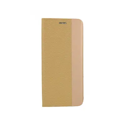 Pouzdro TopQ Xiaomi Redmi 10C knížkové Sensitive Book zlaté 76044