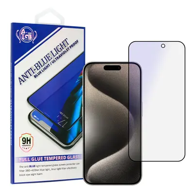 Tvrzené sklo Anti-Blue Full Glue pro Samsung Galaxy A30/A50/A30S/A40S/A50S/M30/M30S