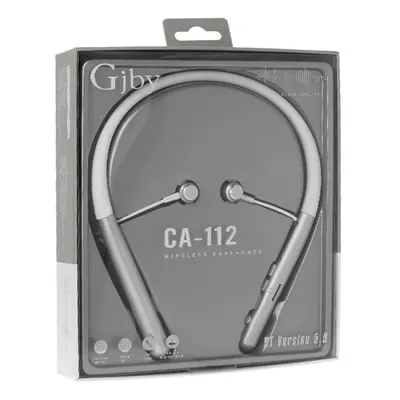 Bluetooth sluchátka GJBY CA-112 bílá