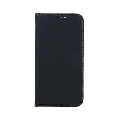 Pouzdro TopQ Leather SMART PRO iPhone 15 Pro knížkové černé 105117