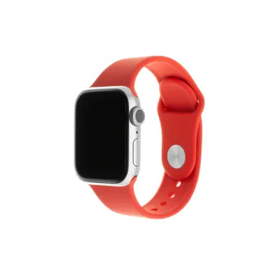 Set silikonových řemínků FIXED Silicone Strap pro Apple Watch 42/44/45/49mm, červený