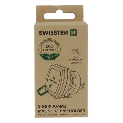 Magnetický držák do ventilace auta swissten s-grip av-m3 (eco balení)