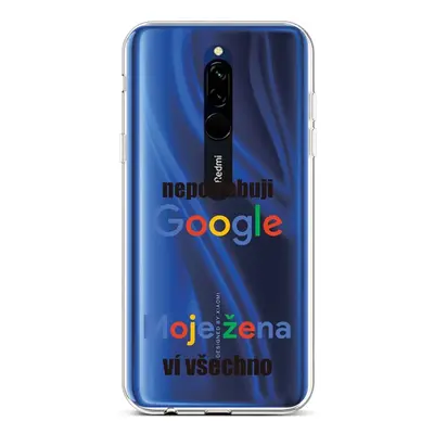 Kryt TopQ Xiaomi Redmi 8 silikon Google 46501