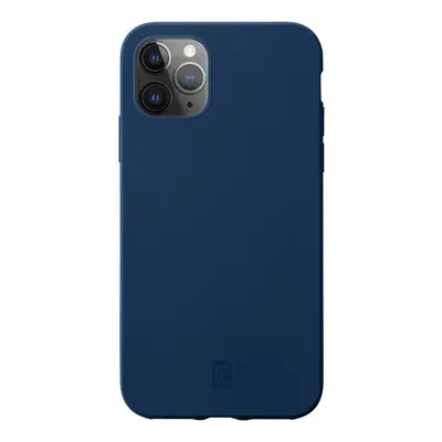 Ochranný silikonový kryt Cellularline Sensation pro Apple iPhone 12 Pro Max, navy blue