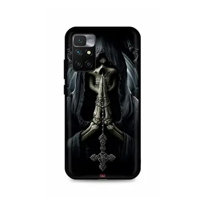 Kryt TopQ Xiaomi Redmi 10 silikon Grim Reaper 66576