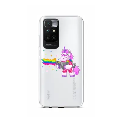 Kryt TopQ Xiaomi Redmi 10 silikon Rainbow Gun 66562