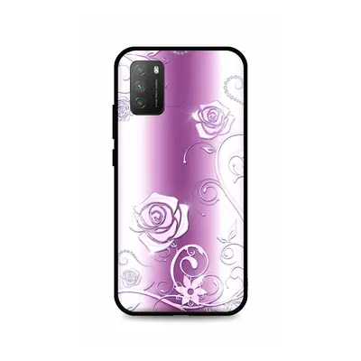 Kryt TopQ Xiaomi Poco M3 silikon Abstract Roses 60972