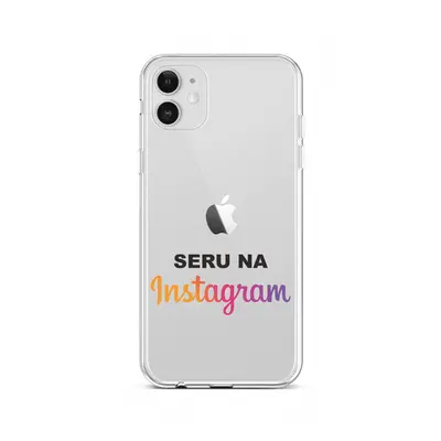 Kryt TopQ iPhone 12 silikon Instagram 55213