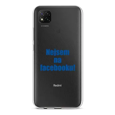 Kryt TopQ Xiaomi Redmi 9C silikon Nejsem na Facebooku 53066