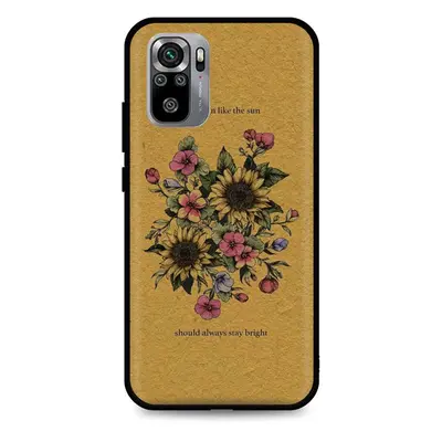 Kryt TopQ Xiaomi Redmi Note 10S silikon Bouquet 62377