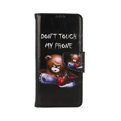 Pouzdro TopQ Xiaomi Redmi Note 12S knížkové Don't Touch méďa 112672