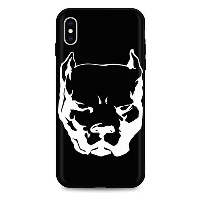 Kryt TopQ iPhone XS silikon Pitbull 49160