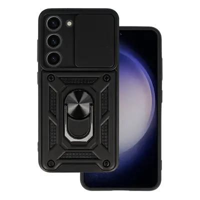 Slide Camera Armor Case pro Samsung Galaxy S23 Plus Black