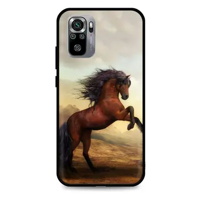 Kryt TopQ Xiaomi Redmi Note 10S silikon Brown Horse 62358